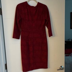 London Times Red Dress